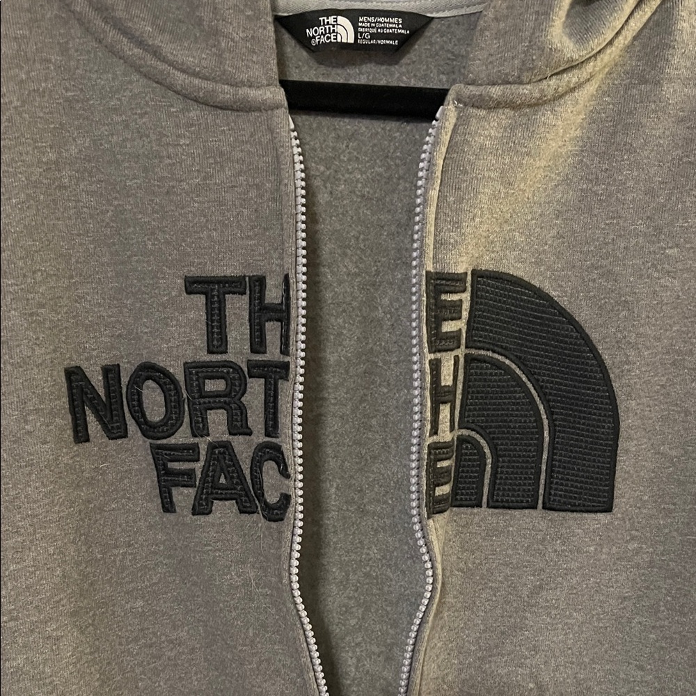 The North Face Dark Grey Full-Zip Hoodie - Picture 3 of 7
